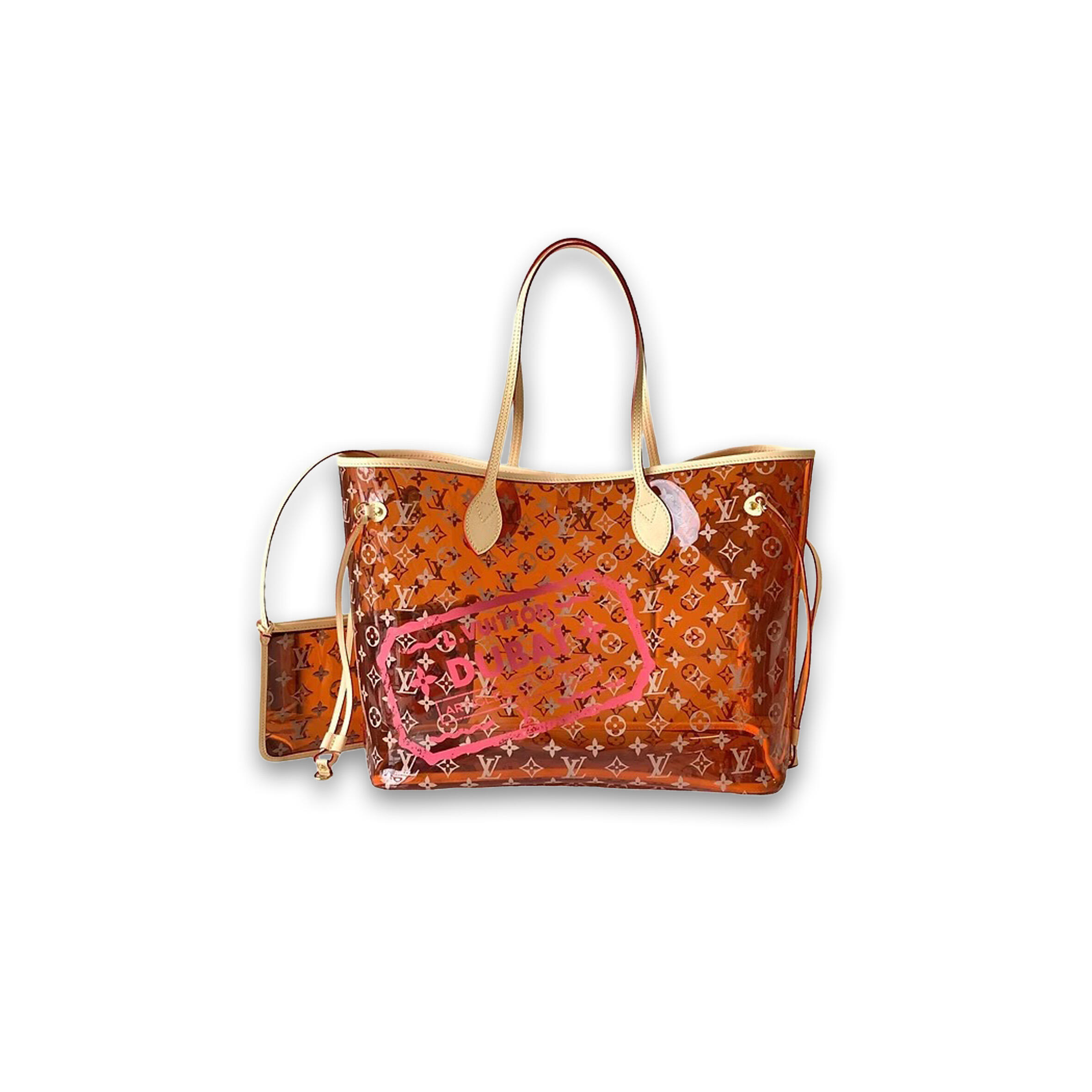 LOUIS VUITTON DUBAI BEACH PASS BAG CHARM (39*32*19cm)
